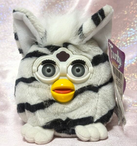 ファービー バディーズ Furby Buddies ぬいぐるみ 海外製 03 Light Please ゼブラ グレー目