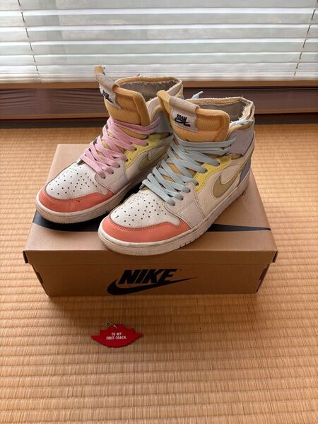 AIR JORDAN 1 HIGH ZOOM AIR CMFT "TO MY FIRST COACH" DJ6910-100