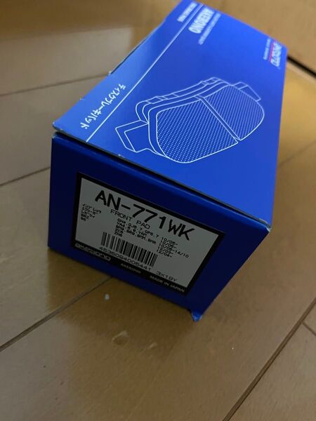 AN-771WK 曙(アケボノ) ブレーキパッド フロントアケボノ 左右 トヨタ スバル 86 BRZ レガシィ インプレッサ