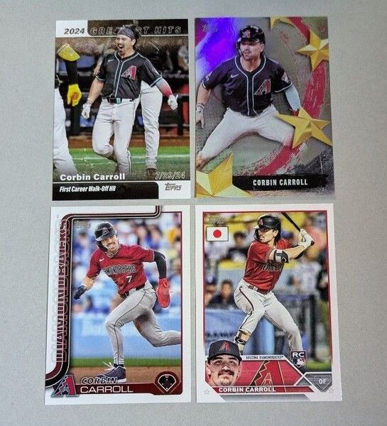 CORBIN CARROLL 2025 Topps Baseball Series 1 - world Tour Tokyo