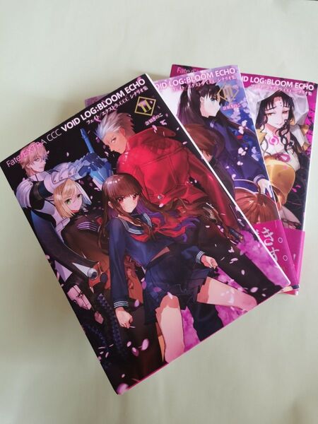 Fate/EXTRA CCC VOID LOG:BLOOM ECHO シナリオ集 3冊セット