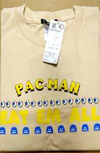 プレミアムバンダイ パックマン　クラシック　EAT EM ALL Tシャツ Sサイズ