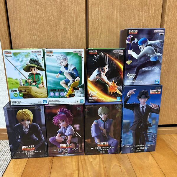 【新品・未開封】HUNTER×HUNTER ハンターハンター フィギュア 8種まとめ売り