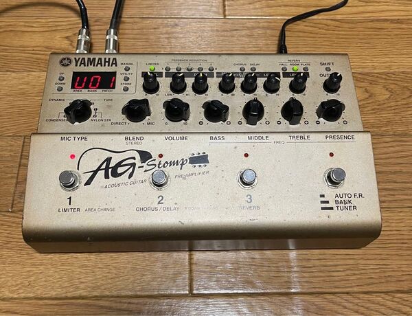 YAMAHA AG-stomp /アコギタ プリアンプ、エフェクト搭載/名機