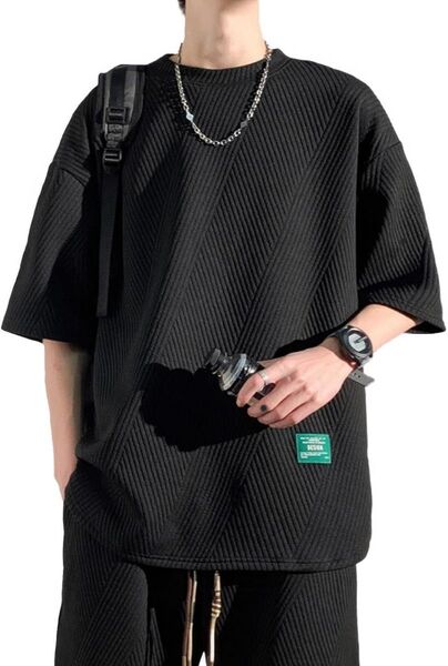 Tシャツ メンズ 夏服 半袖 丸首 無地 大きいサイズ おしゃれ 柔らかい