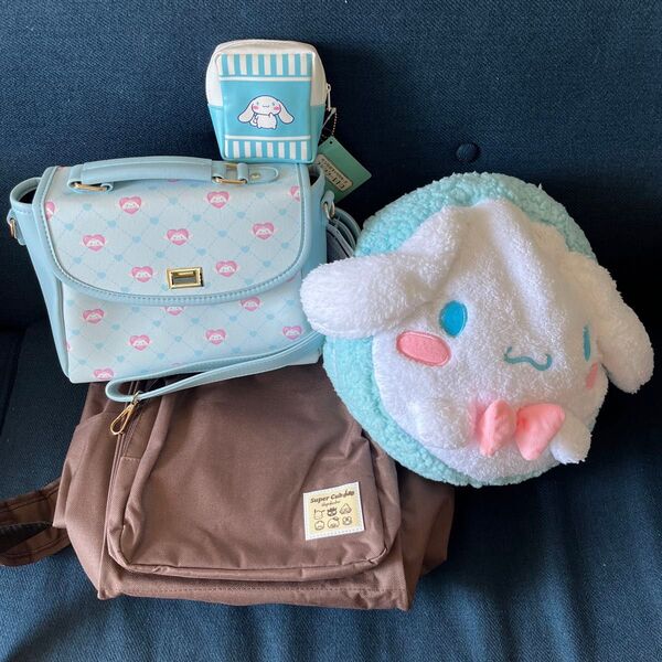 サンリオ キャラクターズ シナモロール バッグなど セット