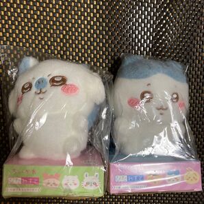 ちいかわ ぴたれすと ぽてもふ シリーズ ハチワレ モモンガ ぬいぐるみ マスコット セット