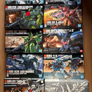 HGUC ガンダムZZ 未組立プラモデルセット