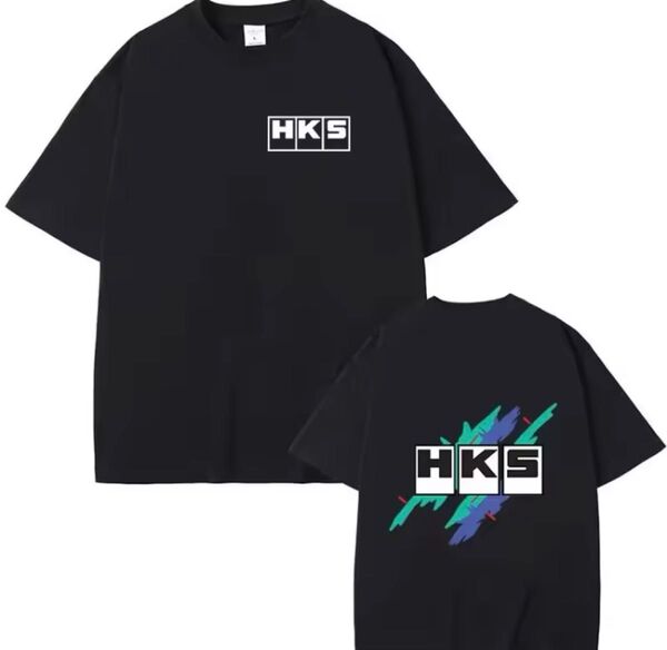 HKS ロゴTシャツ ブラック Lサイズ 新品未使用