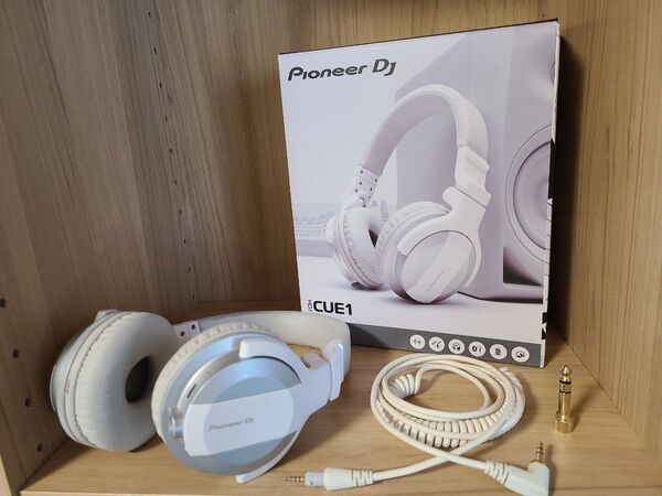 Pioneer DJ HDJ-CUE1BT-W Bluetooth ヘッドフォン