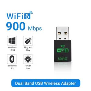 WiFi無線LAN Bluetooth5.3 usbアダプタ 2.4/5Ghz 両対応
