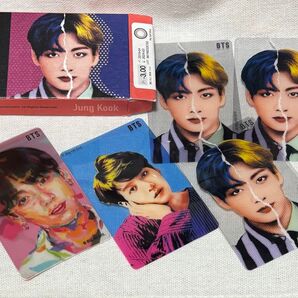 BTS ジョングク トレカ 空箱 カラコン