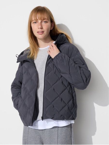 ユニクロ パフテックパーカー ダークグレー 3XL 大きいサイズ タグ付き