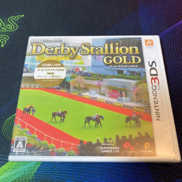 新品未開封 3DS ダービースタリオン GOLD ニンテンドー3DS ゲームソフト