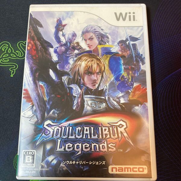 Wii ソウルキャリバー レジェンズ ハガキ付き ニンテンドー 任天堂 ゲームソフト