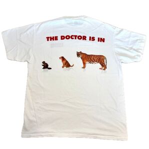 デッドストック ドクタードリトル 公式 ビンテージ Tシャツ 映画 ムービー レア ONEITA タグ 新品未使用 白
