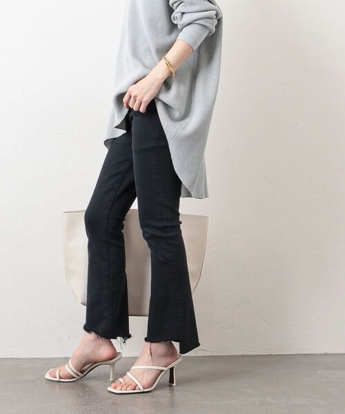 【MOTHER】FADED BLACK INSIDER CROP 24インチ