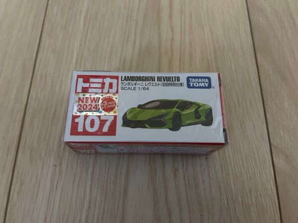 【新品未開封】No.107 ランボルギーニ レヴエルト (初回特別仕様)