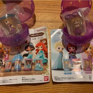 Qposket Disney ミニチュアコレクション とミニチュアコレクション 2 【ラプンツェル】セット