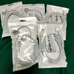 1本売よりお得!MacBook 充電ケーブル×5 シルバー