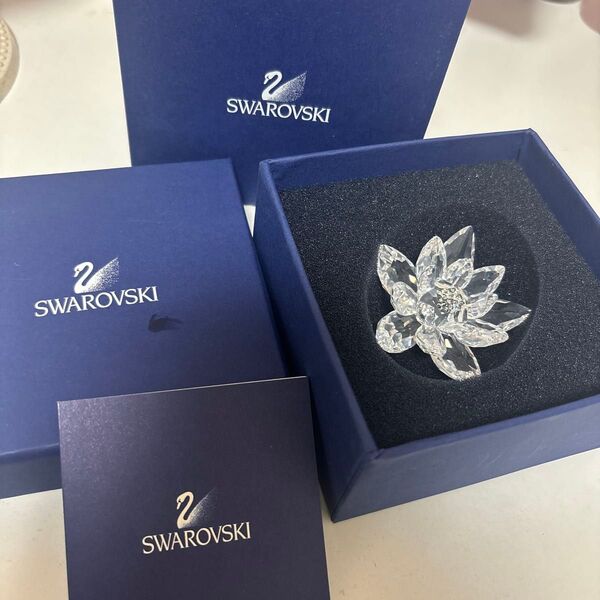 スワロフスキー 置物 花