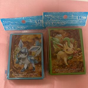 ポケカ デッキシールド リーフィア グレイシア スリーブ