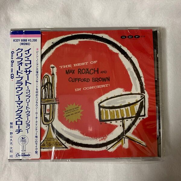 インコンサート〜コンプリートヴァージョン〜/クリフォードブラウンマックスローチ 国内盤 CD