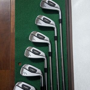 【美品】キャロウェイROGUE ST PRO ローグ アイアンセット 6本(5I〜9I、PW)Dynamic Gold 105