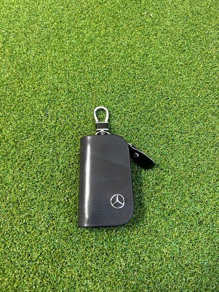 Benz ベンツ スマートキーケース 贅沢 キーバッグ 本革 黒