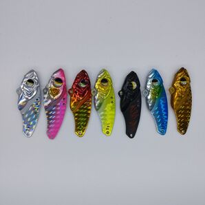 14g 7本 セット メタルバイブ 01 チヌ アジ メバル