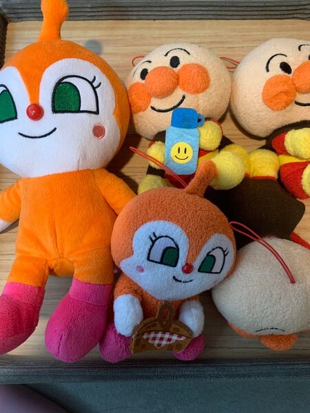 アンパンマン ぬいぐるみ まとめ売り ドキンちゃん アンパンマン 5体