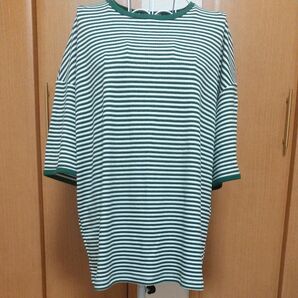 ボーダー カットソー