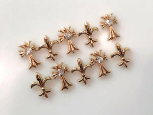  nails jewelry 10 character .+ lily. . chapter Gold 10 piece set 