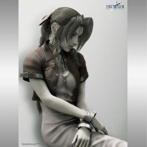 ◇美品/送料無料◇ ファイナルファンタジー7 AC ウォールスクロールポスター エアリス ( FF7 ゲーム タペストリー )