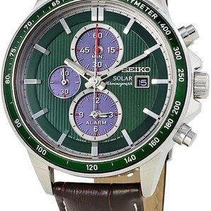 ◇新品/正規品/送料無料◇ SEIKO ソーラー クロノグラフ グリーン SSC501P1 腕時計 ( セイコー ウォッチ 時計)