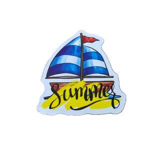 Summer ヨット ステッカー 海