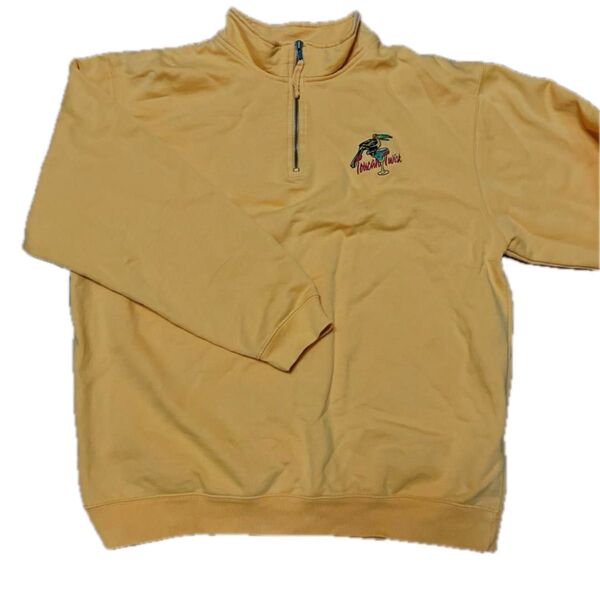 【美品】ハーフジップスウェット sweat アメカジ vintage 古着 y2k