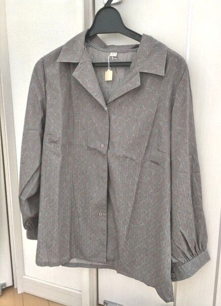 新品 シニア向け 長袖 ブラウス11号