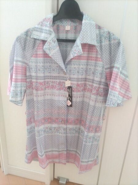新品 シニア 半袖ブラウス 11号