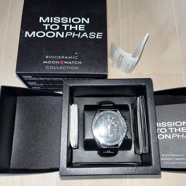 Swatch × OMEGA Mission to the Moonphase 新品未使用 スヌーピー