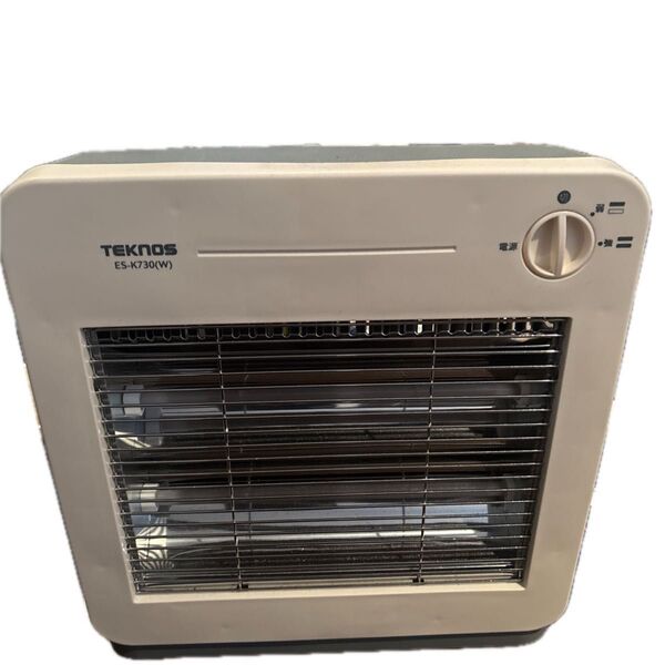 テクノス 電気ストーブ ES-K730(W)