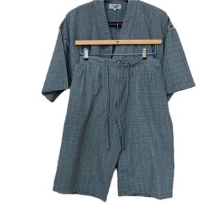 TAKEO KIKUCHI 甚平セット メンズ グレー系
