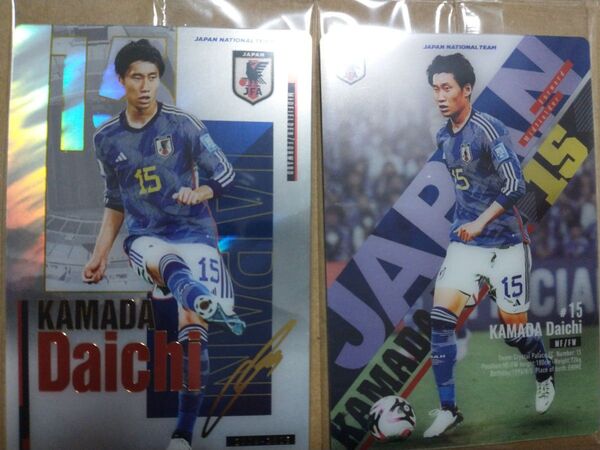 鎌田大地 ツインウエハース サッカー日本代表