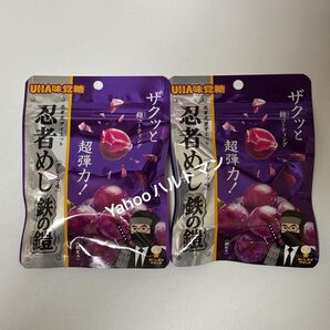 忍者めし 鉄の鎧 グレープ味 2袋