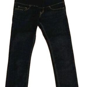 無印良品マタニティ デニム ネイビー