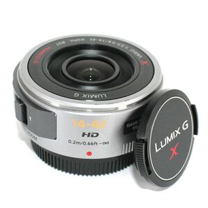 Panasonic LUMIX G X PZ VARIO 14-42mm パワーズームレンズ シルバー ☆完動品☆動作確認済み!