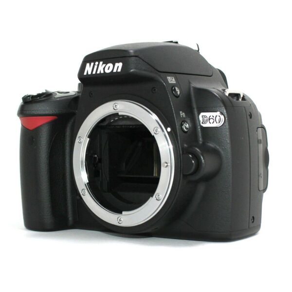 Nikon D60 デジタル一眼レフカメラ ブラック ボディー CCDセンサー☆完動美品☆動作確認済み!