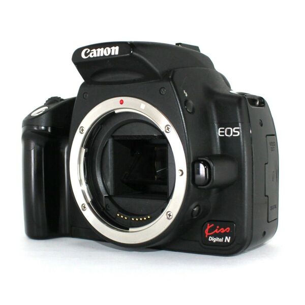 Canon EOS Kiss Digital N デジタル一眼レフカメラ ブラック☆完動品☆動作確認済み!清掃済み!