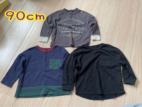 ユニクロ 長袖Tシャツ90cm n.o.u.s 長袖Tシャ90cm GU Tシャツ90cm