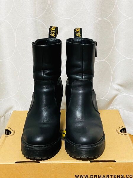 Dr Martens MAGDALENA II LEATHER HEELED ZIP BOOTS サイドジップブーツ